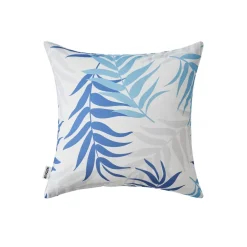 Outdoorkissen LEAF blau/grau 45 x 45 cm