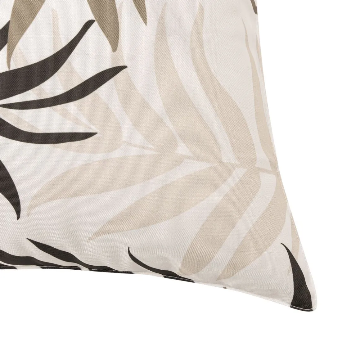Outdoorkissen LEAF braun/grau 45 x 45 cm