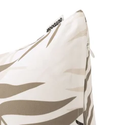 Outdoorkissen LEAF braun/grau 45 x 45 cm