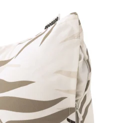 Outdoorkissen LEAF braun/grau 45 x 45 cm