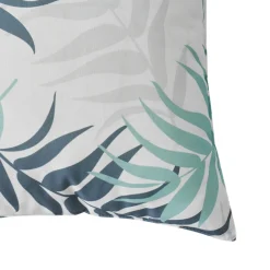Outdoorkissen LEAF mint/grau 45 x 45 cm