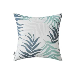 Outdoorkissen LEAF mint/grau 45 x 45 cm