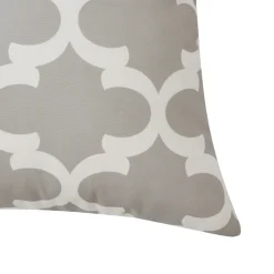Outdoorkissen PATI grau/weiss 45 x 45 cm