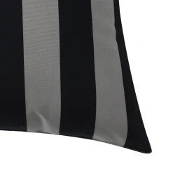 Outdoorkissen SILAS grau/schwarz 50 x 30 cm