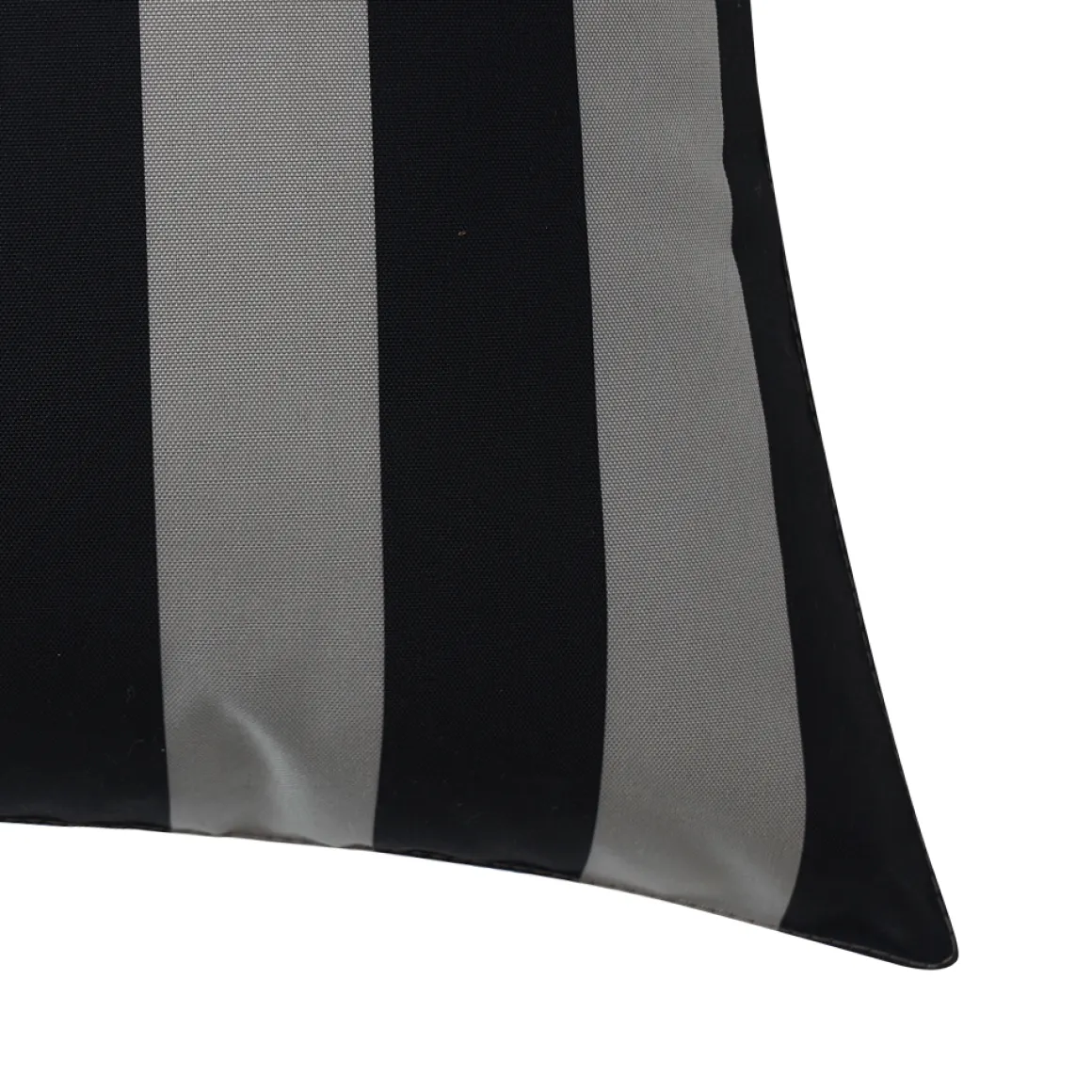 Outdoorkissen SILAS grau/schwarz 50 x 30 cm