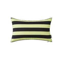 Outdoorkissen SILAS grün/schwarz 50 x 30 cm
