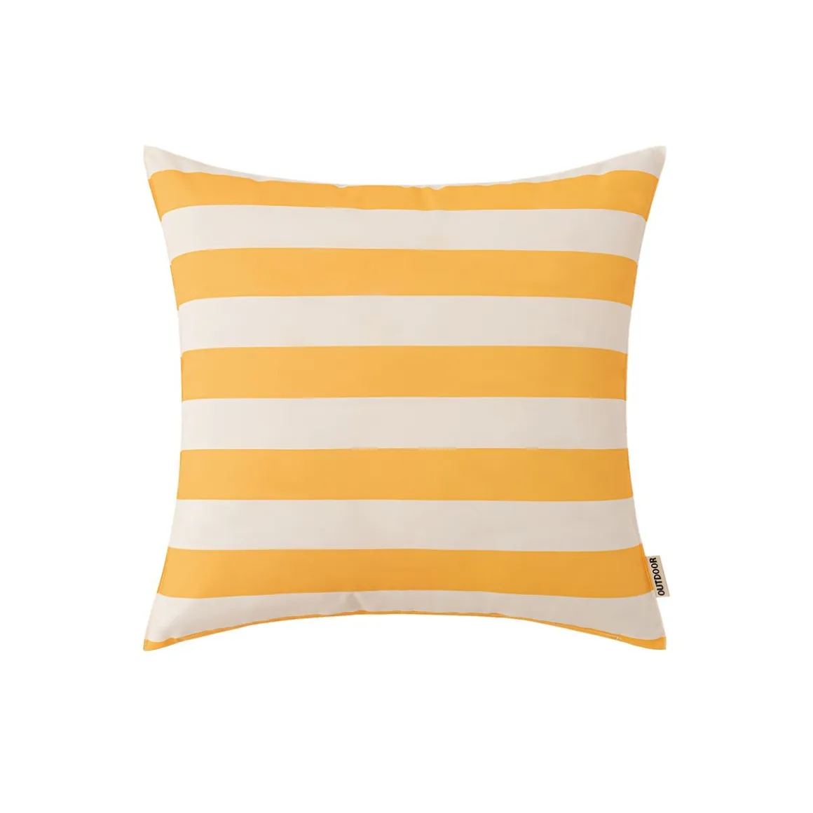 Outdoorkissen SURI gelb/weiss 45 x 45 cm