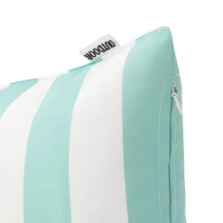 Outdoorkissen SURI türkis/weiss 45 x 45 cm