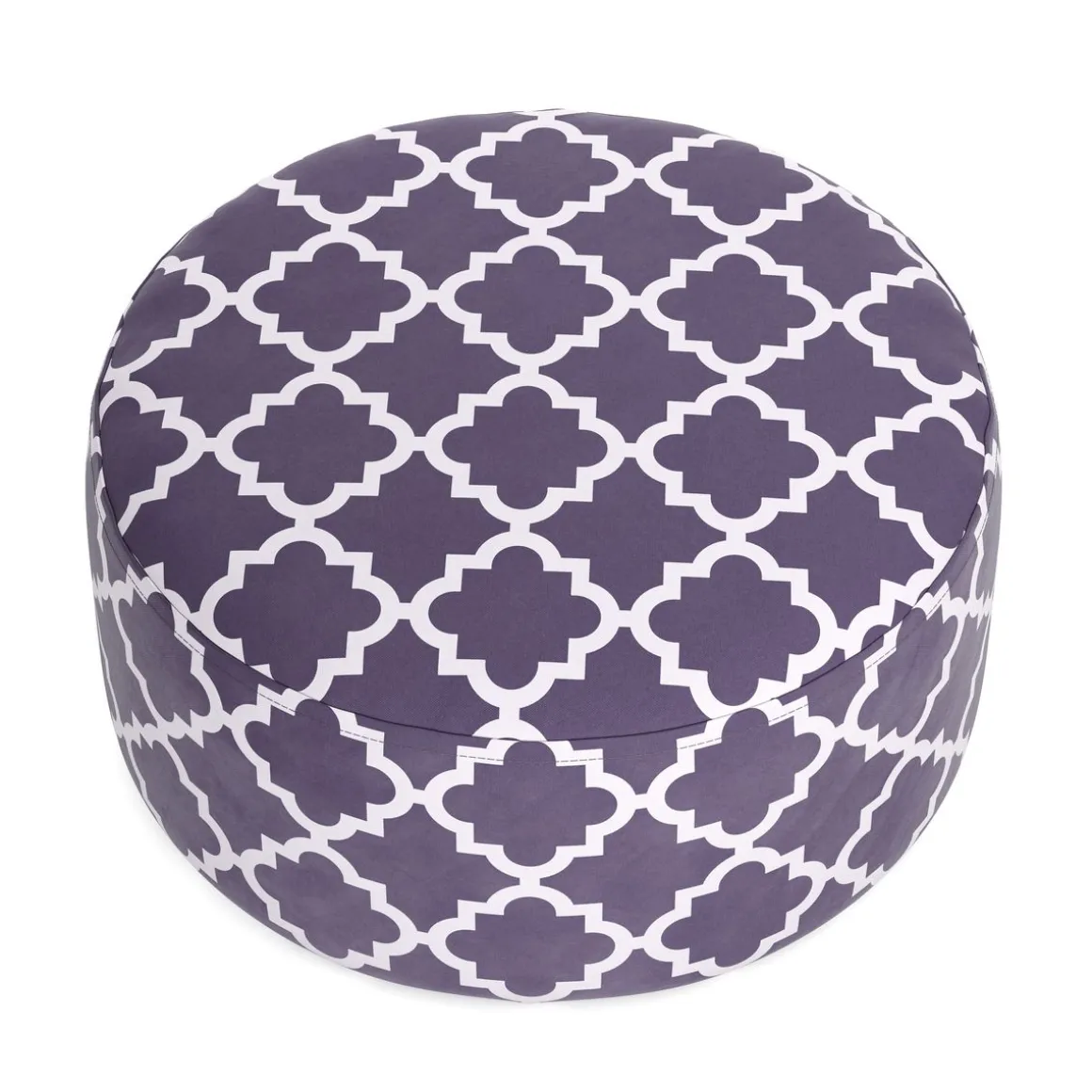 Outdoor Pouf aufblasbar PATTY taupe/weiss