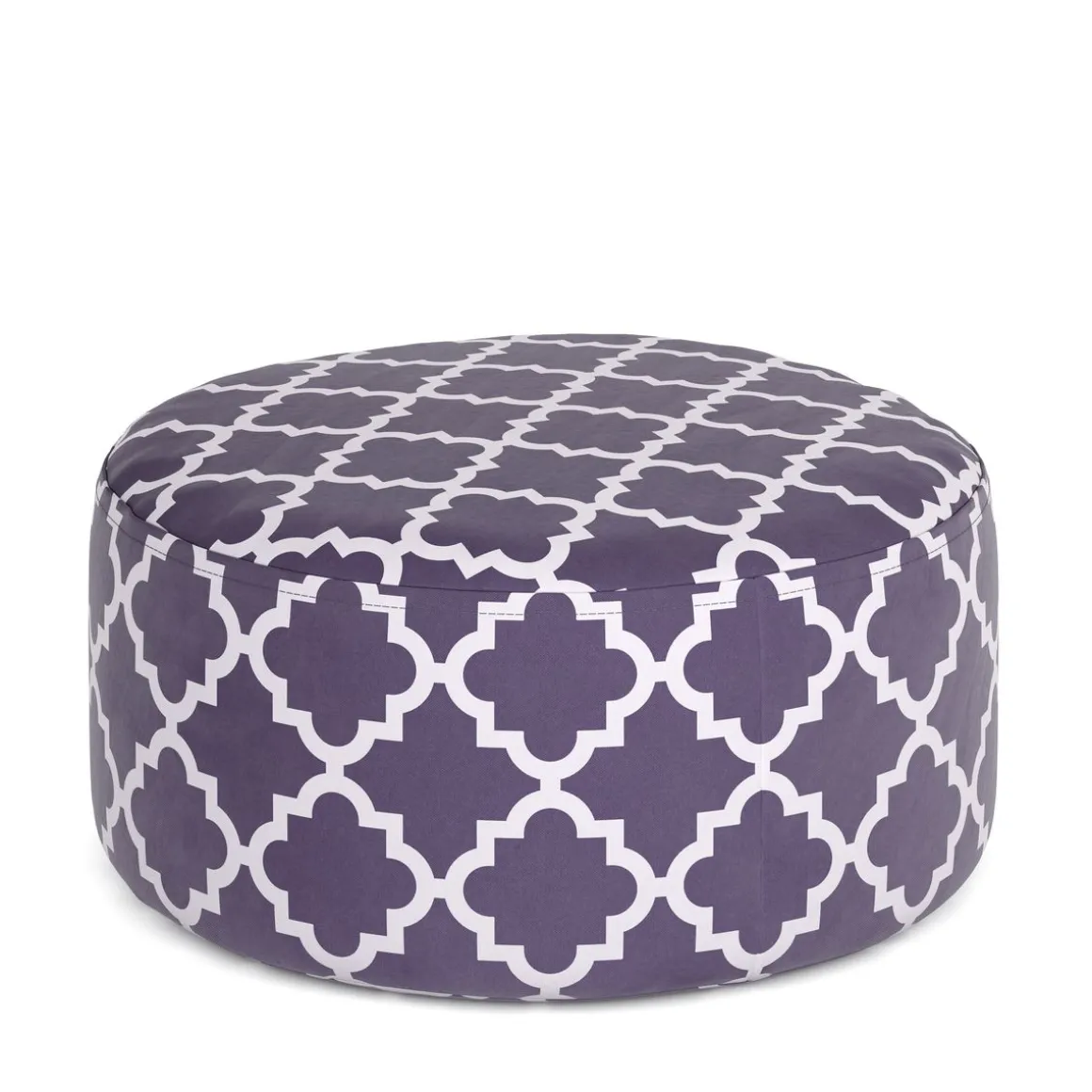 Outdoor Pouf aufblasbar PATTY taupe/weiss