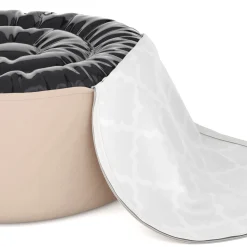 Outdoor Pouf aufblasbar PATTY beige