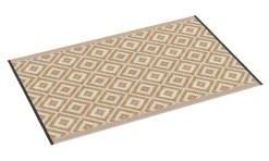 Outdoor Teppich KALUA 270 x 180 cm beige/weiss