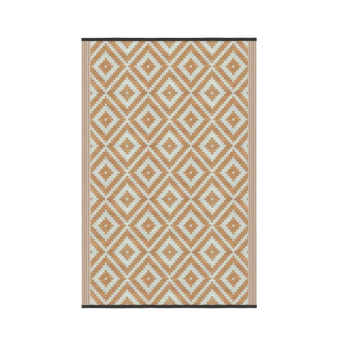 Outdoor Teppich KALUA 240 x 150 cm beige/weiss