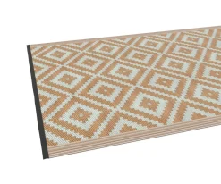 Outdoor Teppich KALUA 180 x 120 cm beige/weiss