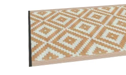 Outdoor Teppich KALUA 150 x 90 cm beige/weiss