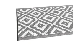 Outdoor Teppich KALUA 150 x 90 cm grau/weiss | GONSER.CH