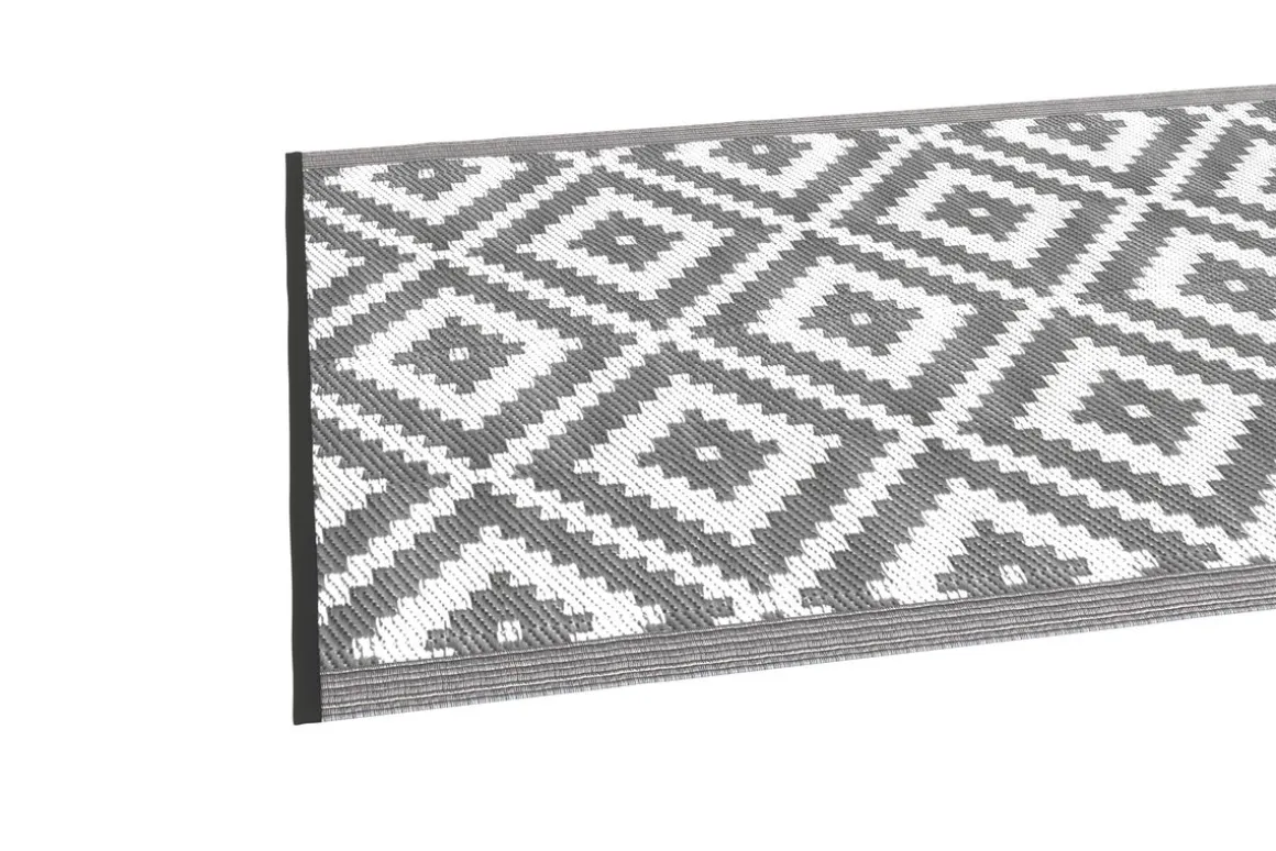 Outdoor Teppich KALUA 150 x 90 cm grau/weiss | GONSER.CH