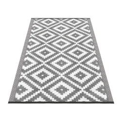 Outdoor Teppich KALUA 150 x 90 cm grau/weiss | GONSER.CH