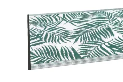 Outdoor Teppich TROPIC 150 x 90 cm grün/weiss