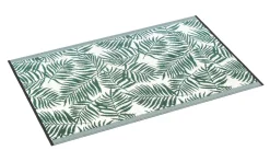 Outdoor Teppich TROPIC 240 x 150 cm grün/weiss