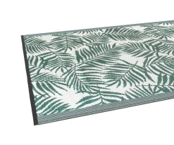 Outdoor Teppich TROPIC 270 x 180 cm grün/weiss