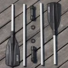 Paddel Set Aluminium schwarz