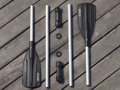 Paddel Set Aluminium schwarz