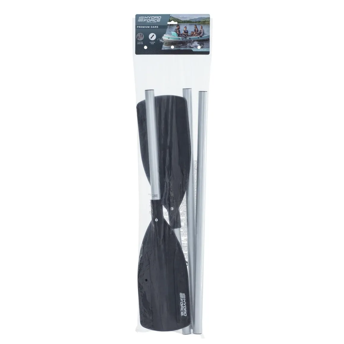 Paddel Set Aluminium schwarz