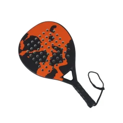 Padelschläger orange/schwarz