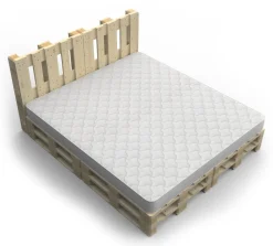 Palettenbett 180 x 200 cm Komplett-Set