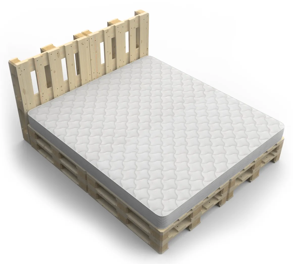 Palettenbett 180 x 200 cm Komplett-Set