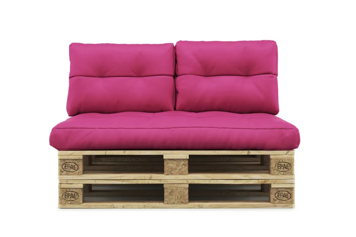 Palettenkissen Set 3-teilig pink | GONSER.CH
