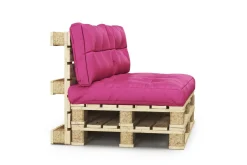 Palettenkissen Set 3-teilig pink | GONSER.CH