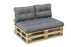 Palettenlounge MELIDE inkl. Kissen anthrazit | GONSER.CH