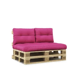 Palettenlounge MELIDE inkl. Kissen pink
