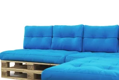 Palettenlounge TENERO inkl. Kissen türkis