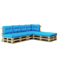 Palettenlounge TENERO inkl. Kissen türkis