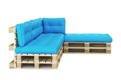 Palettenlounge TENERO inkl. Kissen türkis