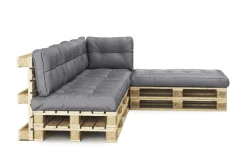 Palettenlounge TENERO inkl. Kissen anthrazit