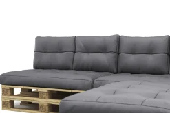 Palettenlounge TENERO inkl. Kissen anthrazit