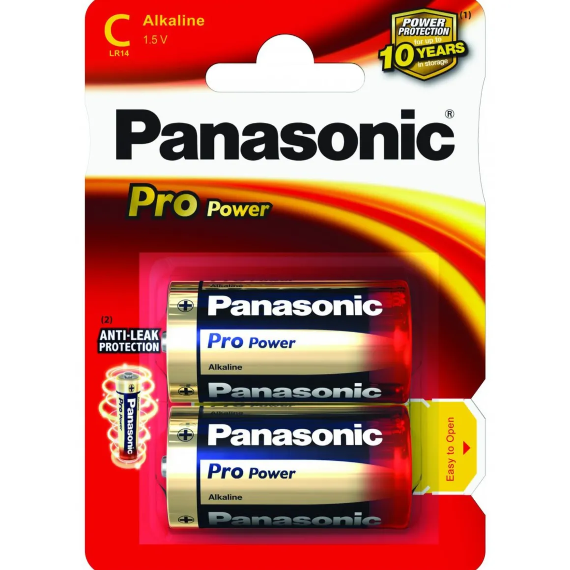 Panasonic Pro Power Batterien C / LR14 2 Stk.