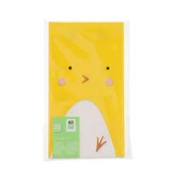 Papierserviette Ostern 32 x 40 cm 20er Set gelb/weiss