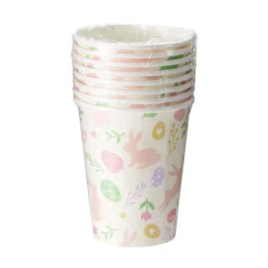 Pappbecher Ostern 250 ml 8er Set bunt