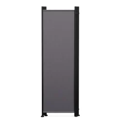 Paravent 4-teilig 215 x 170 cm anthrazit