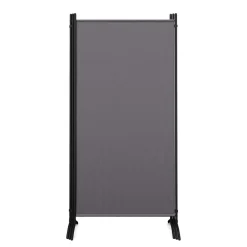 Paravent 3-teilig 255 x 180 cm anthrazit