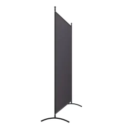 Paravent 1-teilig 180 x 180 cm anthrazit