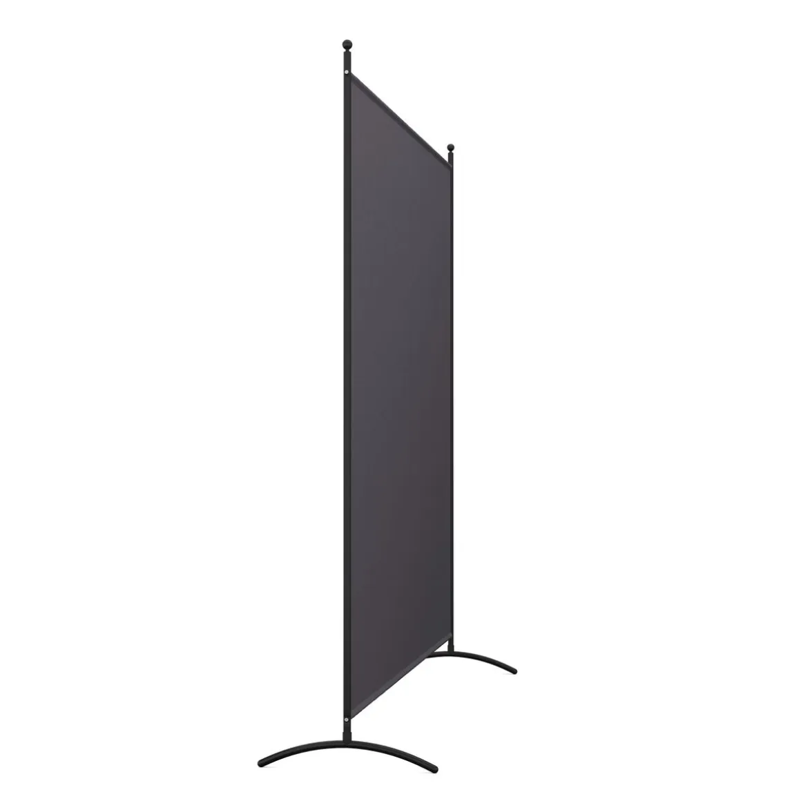 Paravent 1-teilig 180 x 180 cm anthrazit