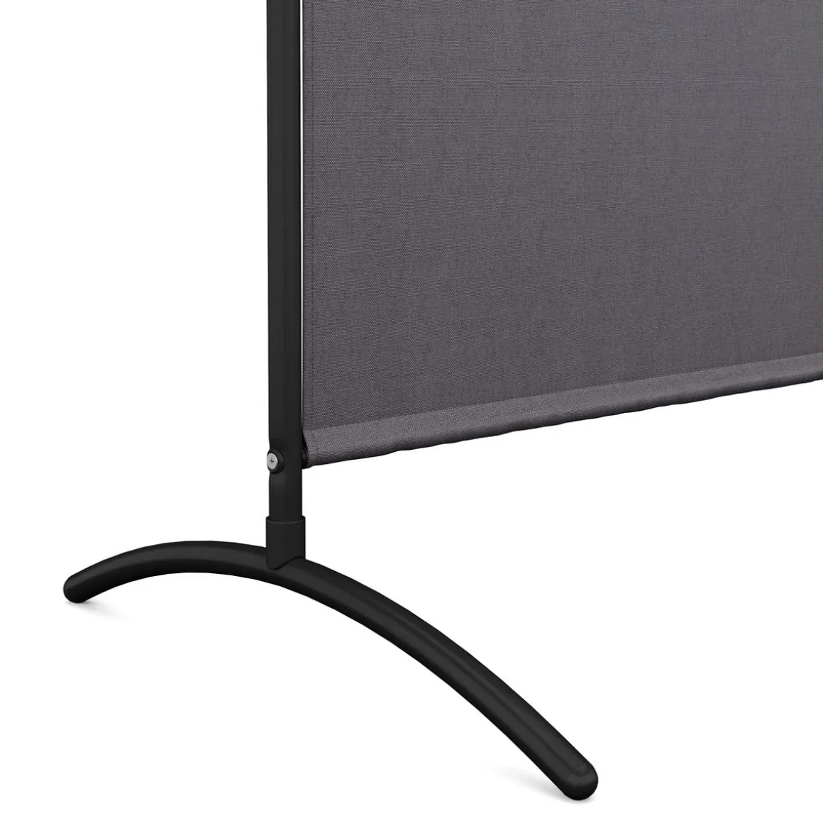 Paravent 1-teilig 180 x 180 cm anthrazit