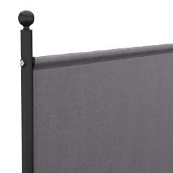 Paravent 1-teilig 180 x 180 cm anthrazit