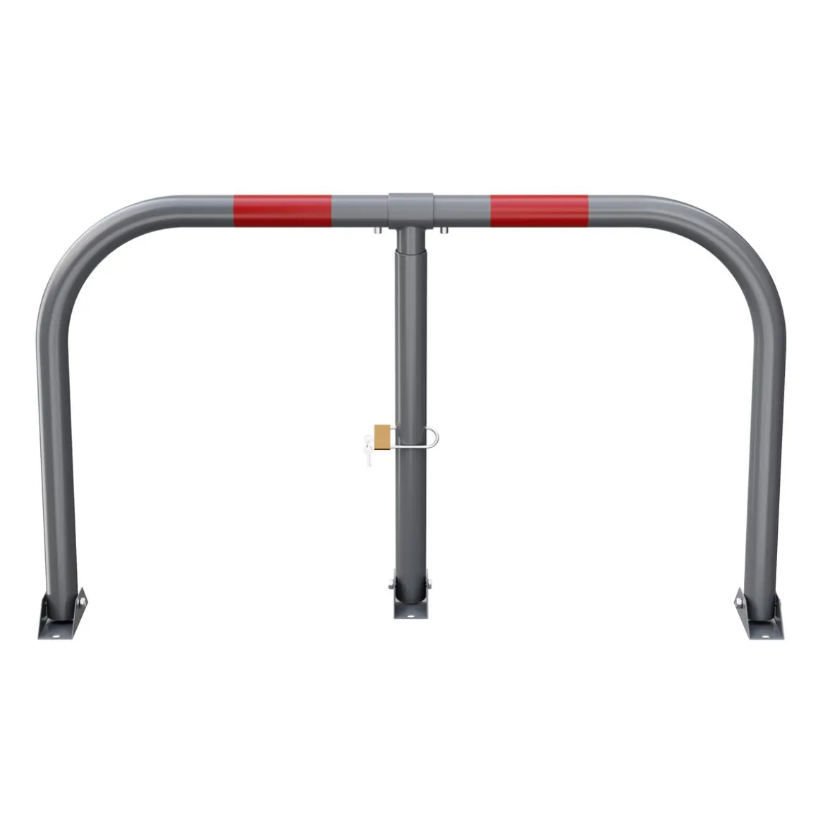Parkplatzsperre Parkbügel klappbar 76 x 32 x 44 cm